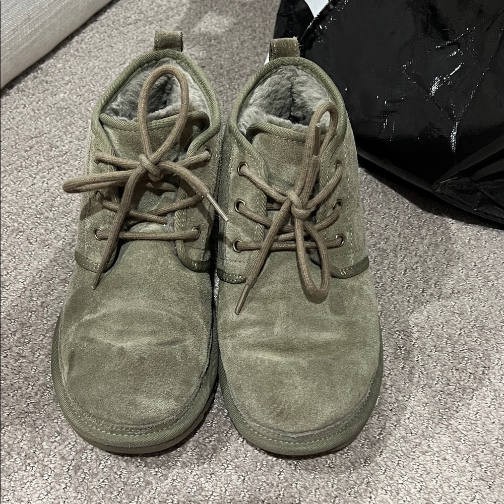 UGG Green Suede Boots